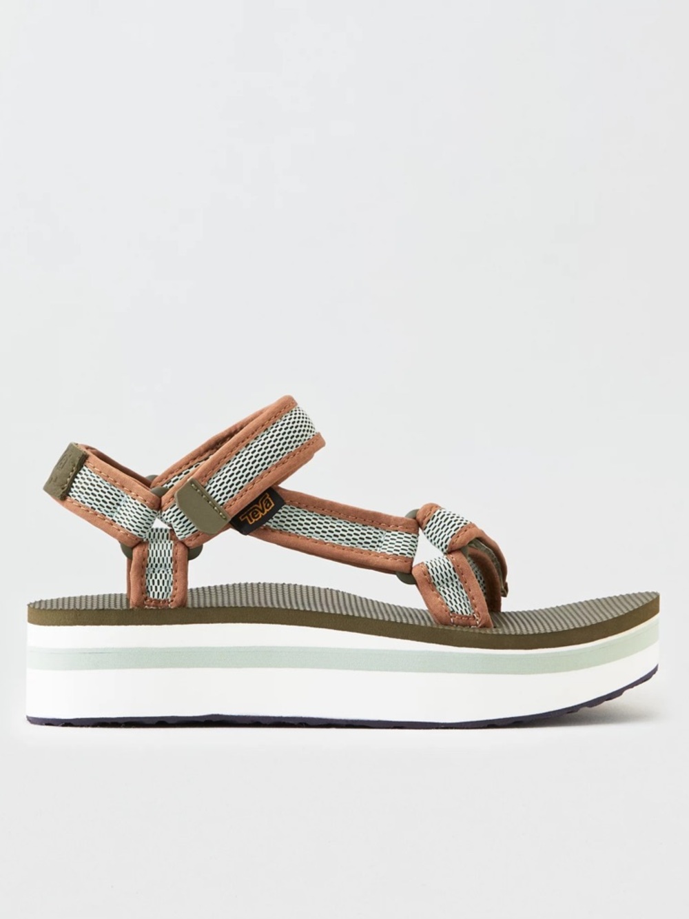 Teva Women's Flatform Universal Mesh Print Sandal 8